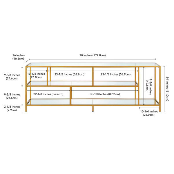 Blue Elephant Wootton TV Stand for TVs up to 85" & Reviews Wayfair.ie